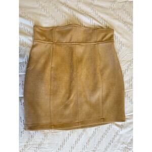 Quii Boho Vintage Woman’s Size Medium Khaki Skirt